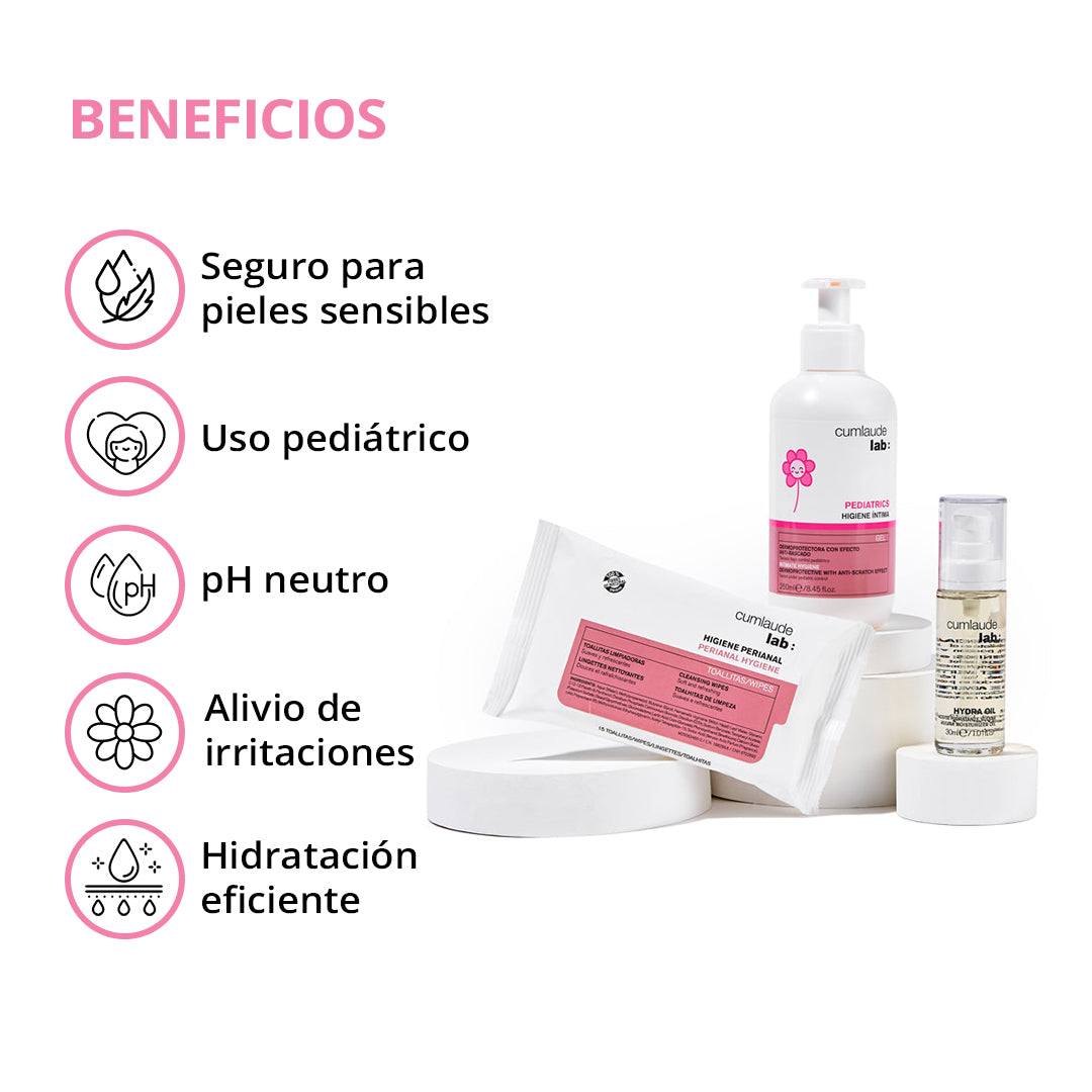 Kit diario - para Niñas: Desde 0 a 10 años