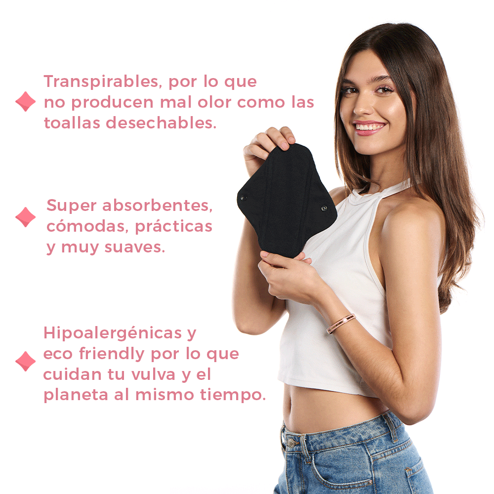 "Kit 1" con 3 Toallas Ecológicas