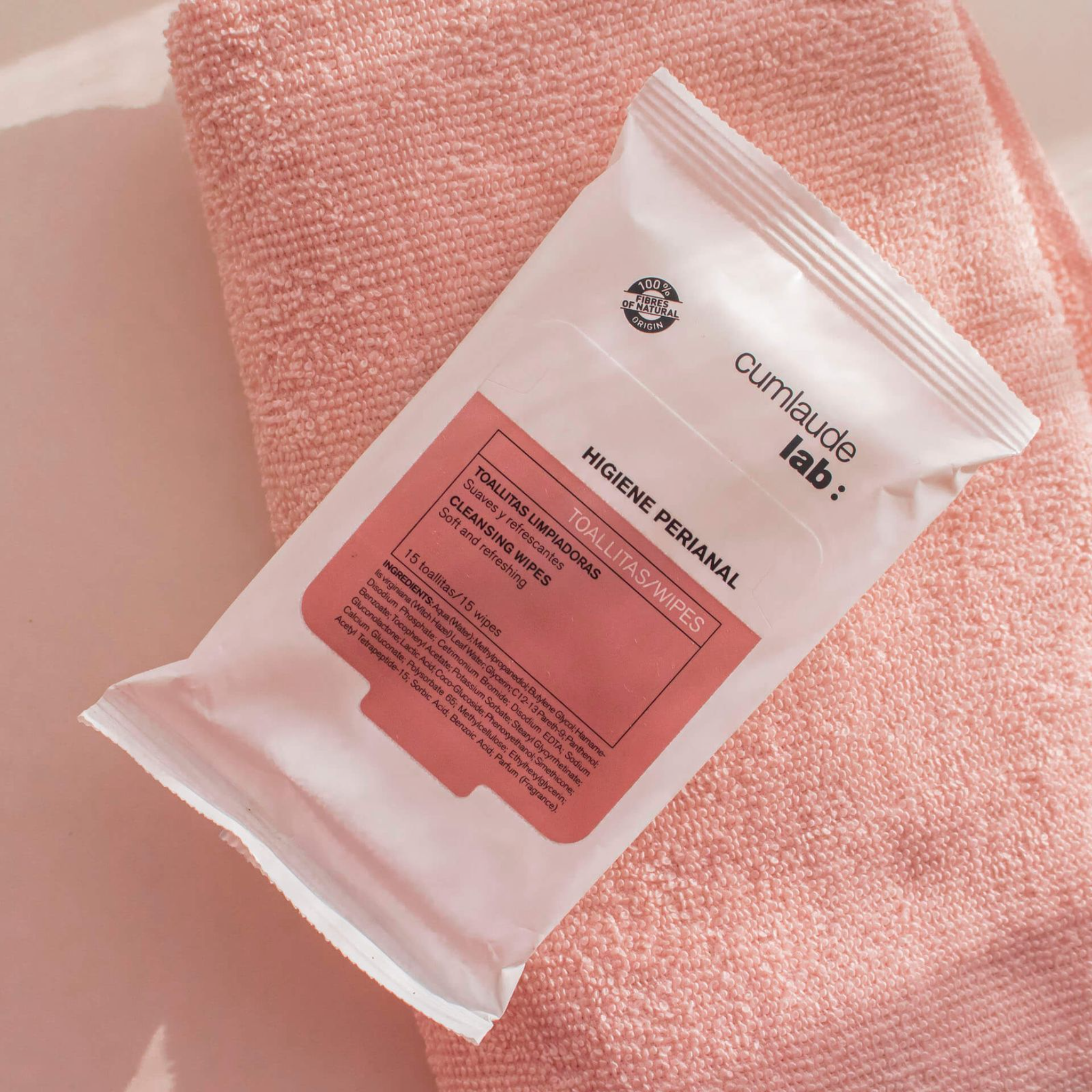 TOALLITAS PERIANALES: Limpiadoras, suaves y refrescantes.