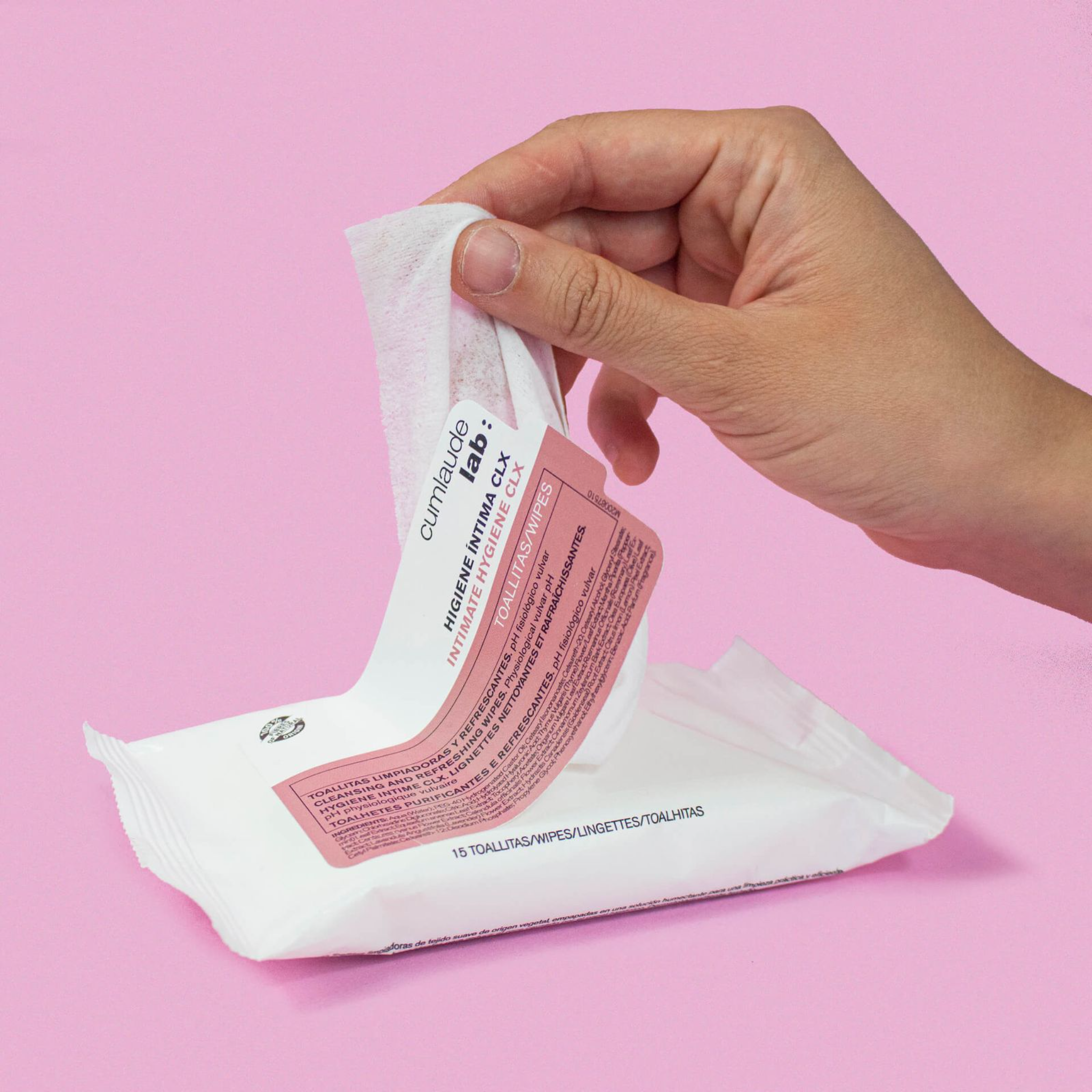 TOALLITAS PERIANALES: Limpiadoras, suaves y refrescantes.