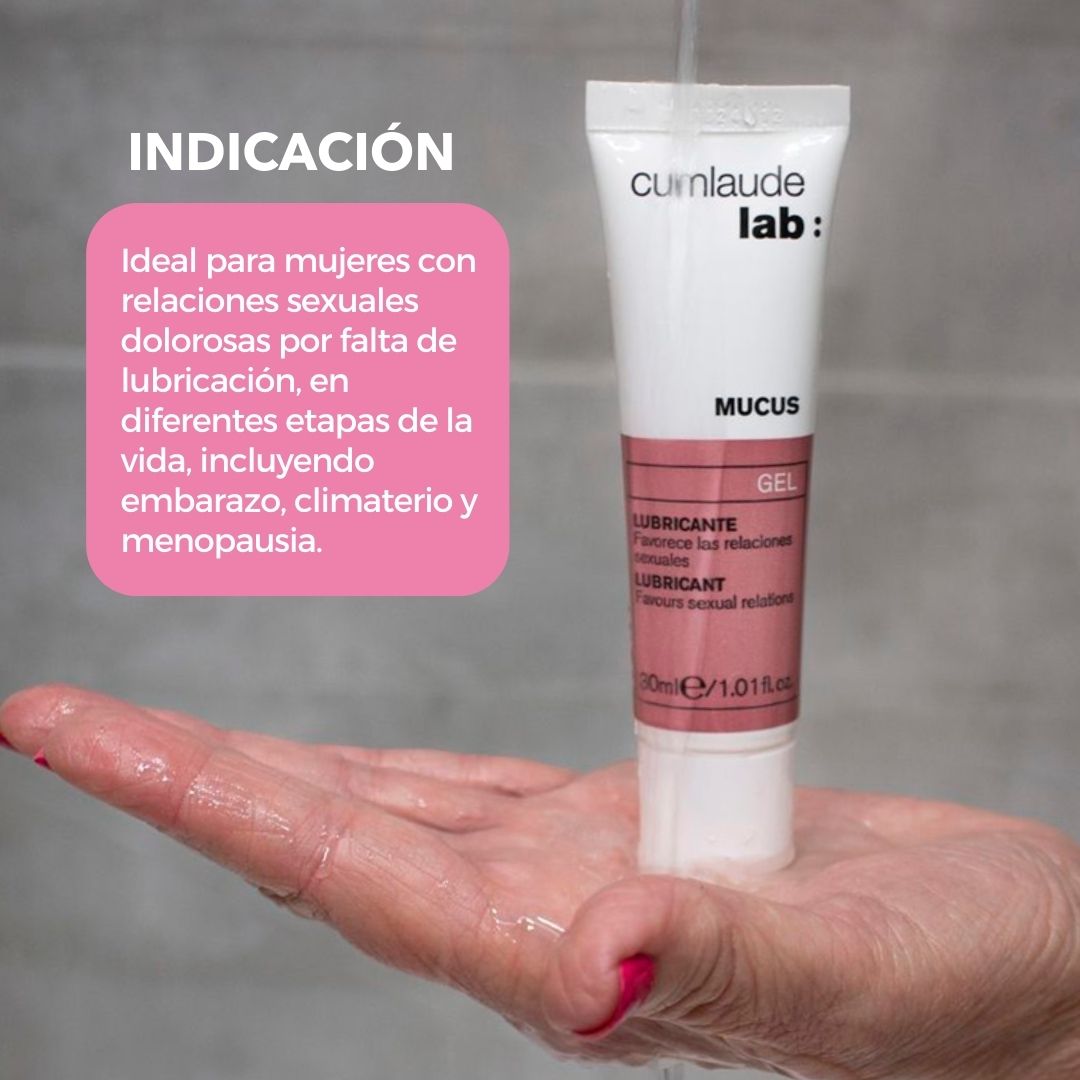 MUCUS GEL LUBRICANTE INTIMO: Favorece las relaciones sexuales.