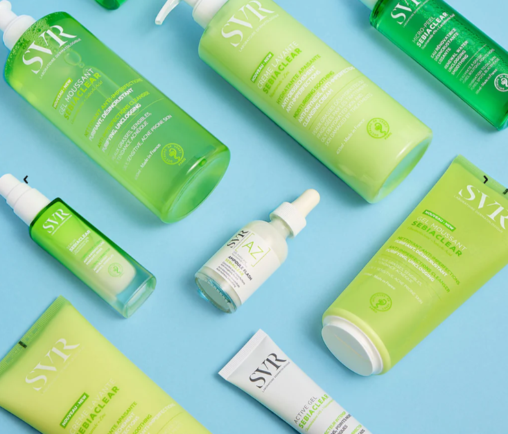 SVR Sebiaclear - Gel Moussant de 400 ml (Limpiador sin jabón, Purificante y desincrustante)