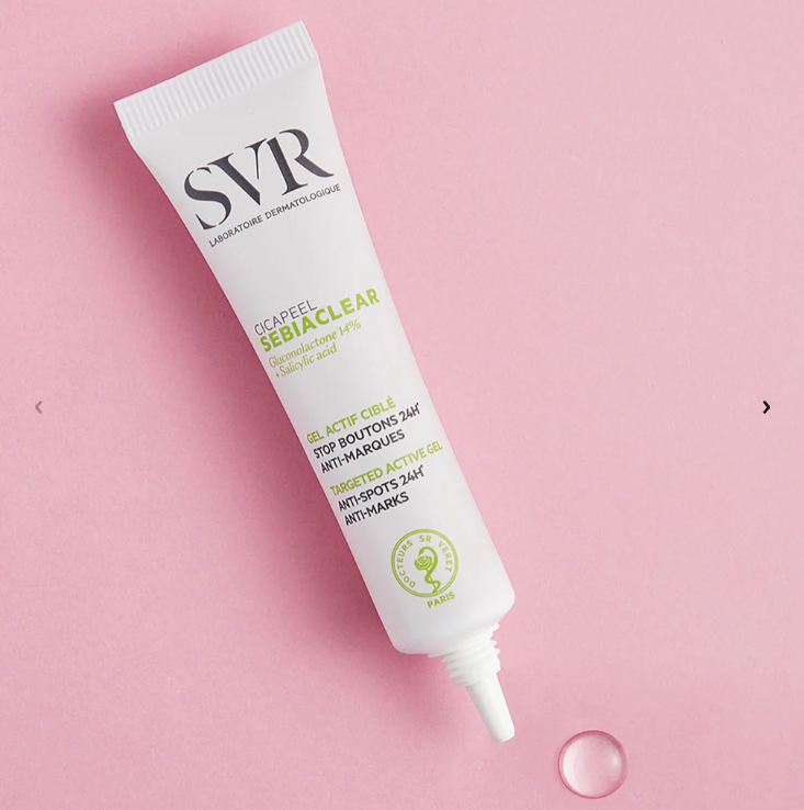 SVR Sebiaclear - Cicapeel 15 ml  (Gel activo específico antigranos 24 horas)