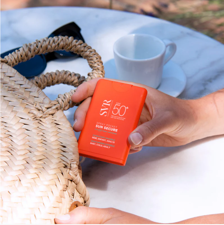 SVR Sun Secure SPRAY POCKET SPF50+ DE 20 ml (bloqueador de bolsillo)