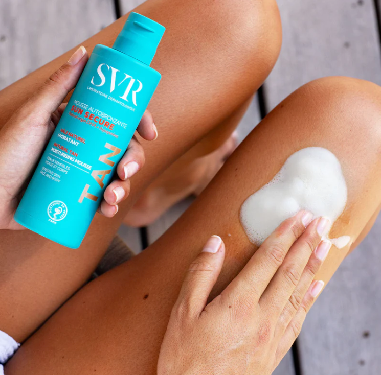SVR Sun Secure MOUSSE AUTOBRONZANTE (mouue auto bronceador)